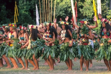Tanzvorführung Tahiti